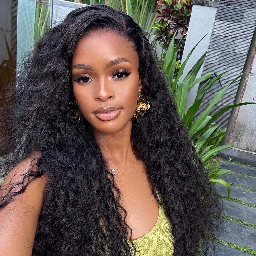22” Brazilian Hair Water Wave Glueless Wig | 13x4 Full Frontal