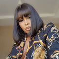 Starter combo | Human hair Glueless Bob Wig | 20” Headbang human blend wig | 28” Black Body Wave human hair blend wig