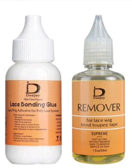 Lace Wig Glue Remover For Lace Wig Bond Toupee Tapes - Pack Of 2