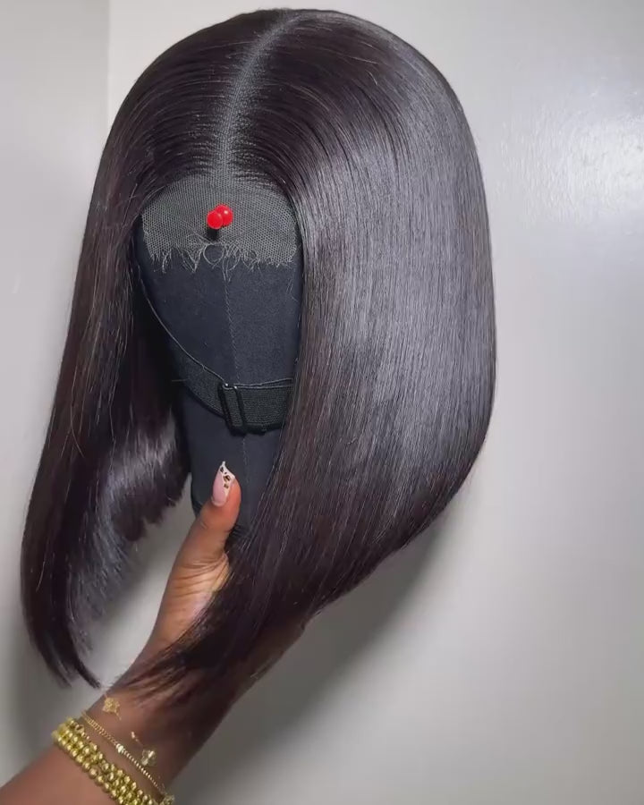 8” Brazilian Bob Wig | Full Frontal