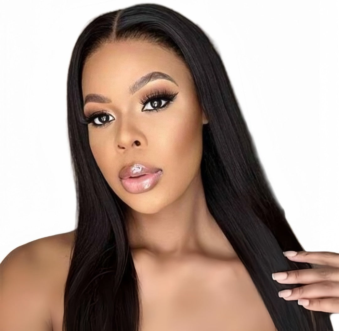 16" Brazilian Hair Full Frontal Wig.
