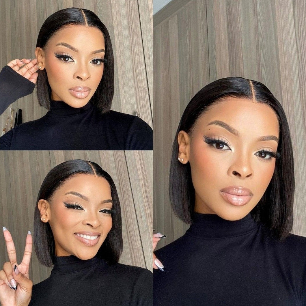 8” Brazilian Bob Wig | Full Frontal