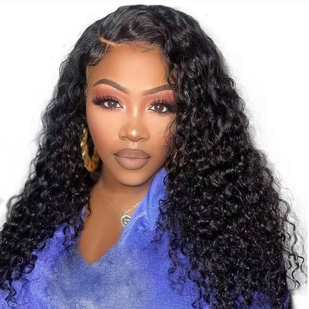 22” Brazilian Hair Water Wave Glueless Wig | 13x4 Full Frontal